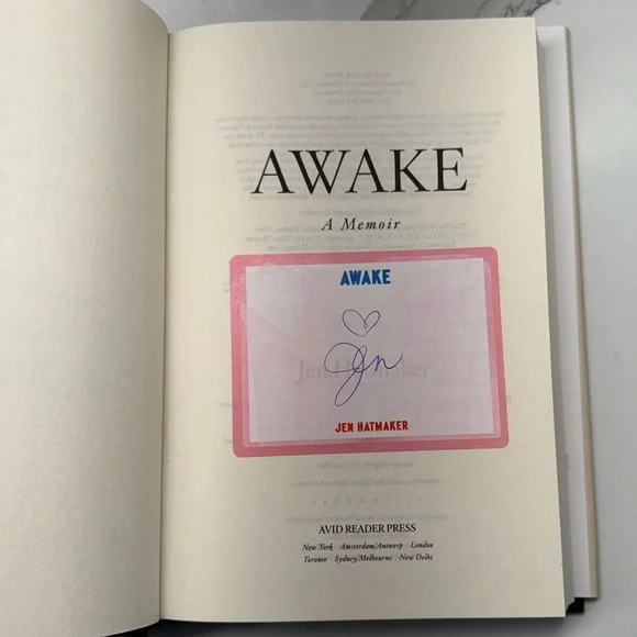 Awake: A Memoir by Jen Hatmaker, Signed copy - Picture 3 of 4